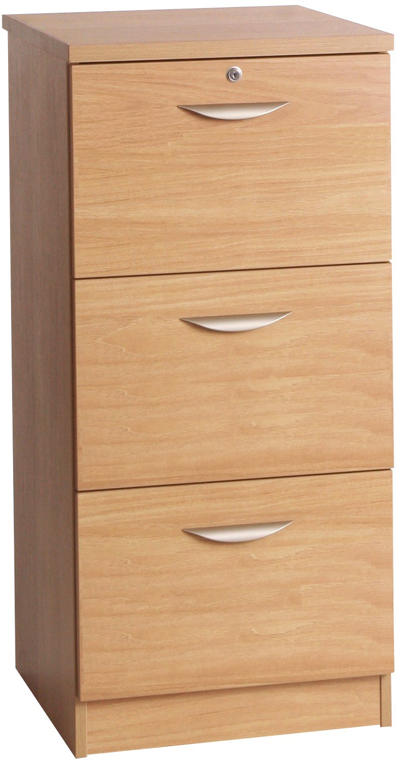 R White Cabinets Three Drawer Filing Cabinet Storage Filing