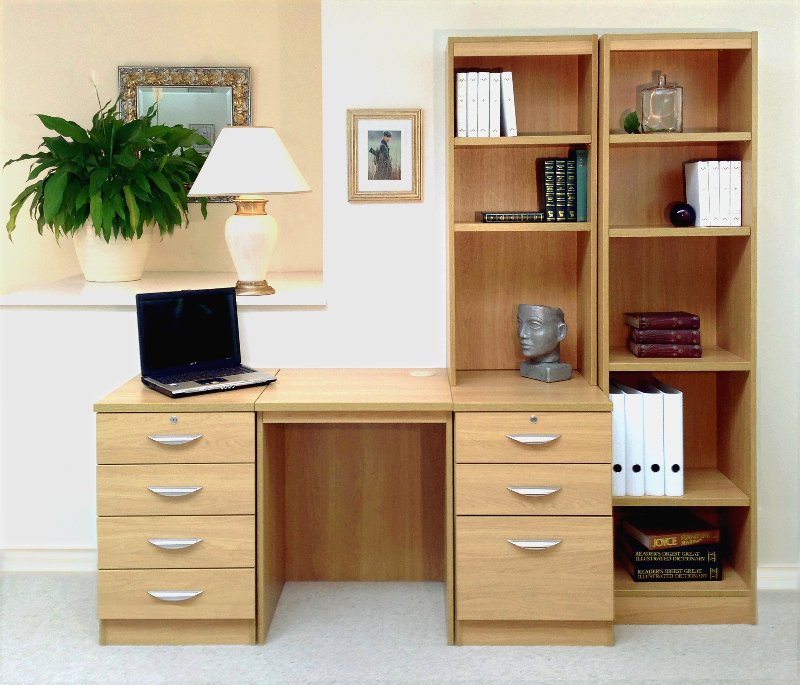 R white home office furniture discount