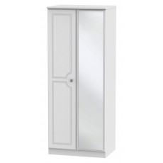 Welcome Bude 2ft 6in Mirror Wardrobe