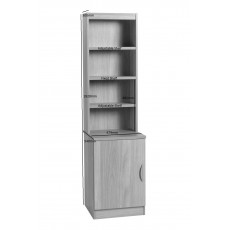 Desk Height Cupboard 480mm Wide with OSC Hutch