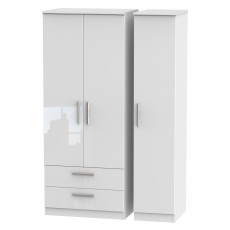 Welcome Infinity Triple 2 Drawer Robe