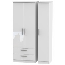 Welcome Infinity Tall Triple 2 Drawer Robe