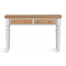 Hambledon Large Hall Table with 2 Drawers - Oak Drawers