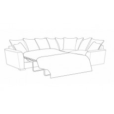 Buoyant Fantasia Corner Group Sofabed with 2 Arms