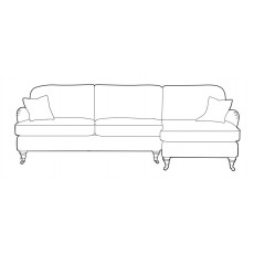 Living Homes Georgie Chaise Sofa Living Homes Georgie Chaise Sofa
