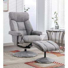 Biarritz Relaxer Chair & Footstool (Rock) Biarritz Relaxer Chair & Footstool (Rock)