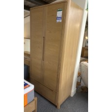 Clearance - TCH Lundin 2 Door 1 Drawer Wardrobe Clearance - TCH Lundin 2 Door 1 Drawer Wardrobe