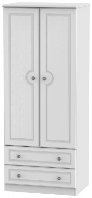 Welcome Bude 2ft 6in 2 Drawer Wardrobe