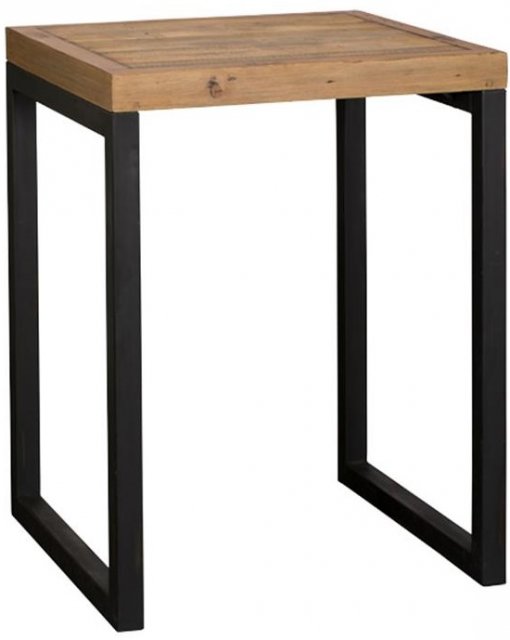Nickel Square Bar Table