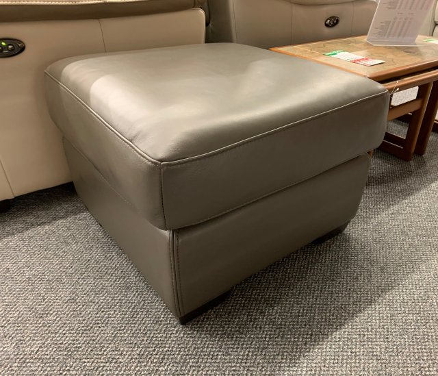 Clearance - HTL Miami Footstool in 'VO' Leather
