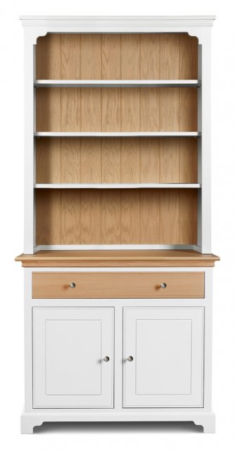 Hambledon Small Open Rack Full Dresser - Oak Drawer
