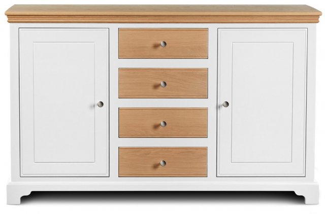 Hambledon Medium Sideboard - Oak Drawers