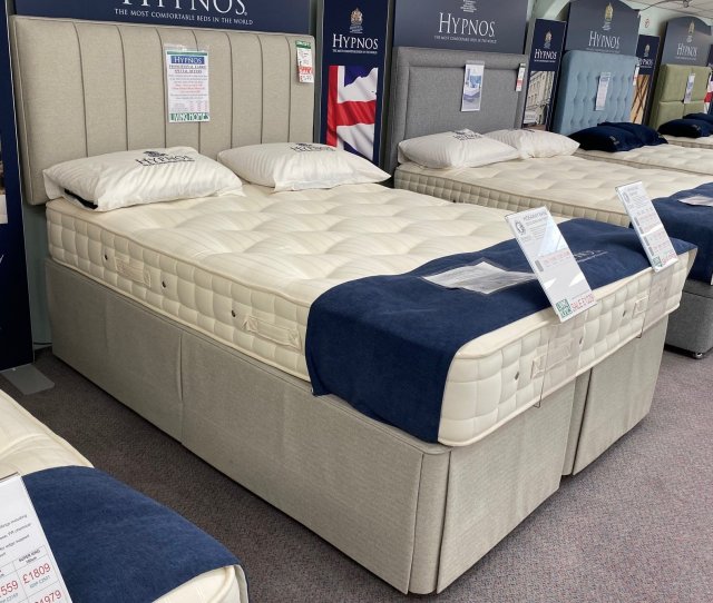 Clearance - Hypnos Orthocare Support 5'0' (150cm) Hideaway Set + Headboard