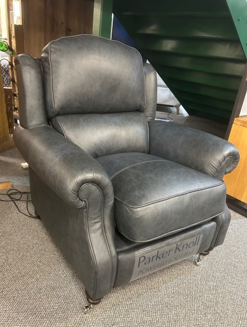 Clearance - Parker Knoll Oakham Armchair with Power Footrest in Leather