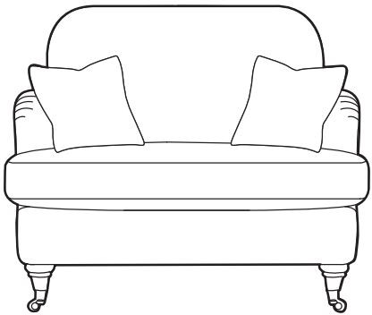 Living Homes Georgie Loveseat