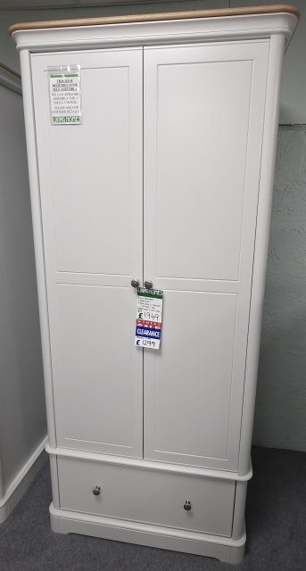 Clearance - Hill & Hunter Chartwell 2 Door Robe + 1 Drawer
