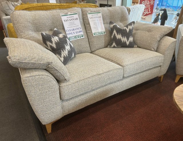 Clearance - Alstons Savannah 2 Seater Sofa & Armchair