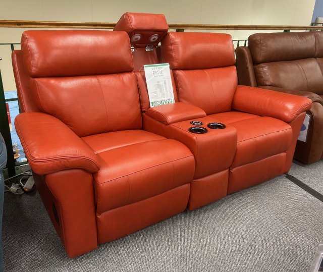 Clearance - La-z-Boy Dixie 2 Seater Power Recliner with Headtilt/Lumbar/Console & Power Chair