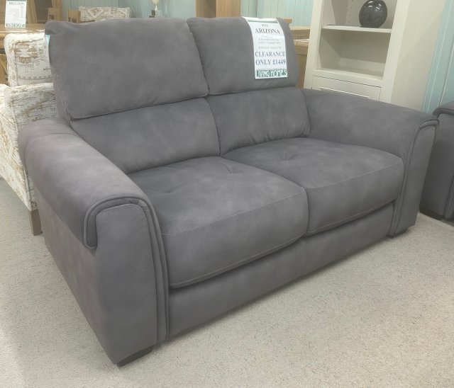 Clearance - HTL Arizona 2 Seater Fixed Sofa & Power Chair