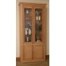 Andrena Elements Wide Glazed Bookcase with Doors