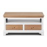 Hambledon Coffee Table with 2 Drawers - Painted Drawers