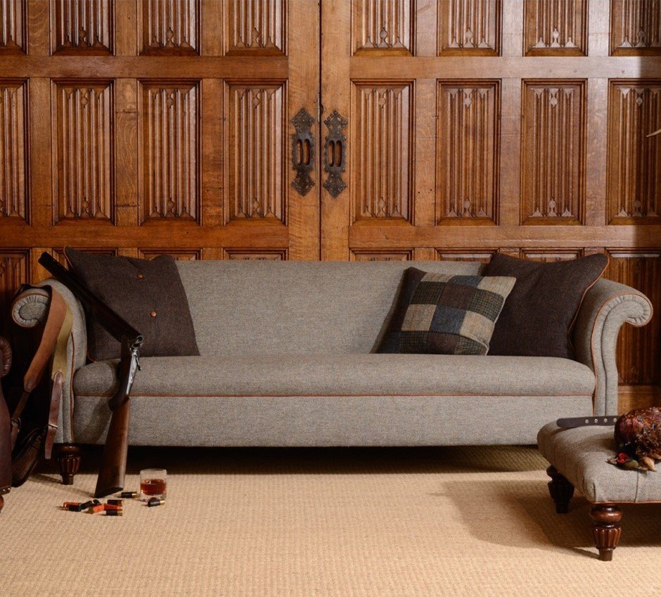 Tetrad Harris Tweed Bowmore Grand Sofa Large Sofas Living Homes