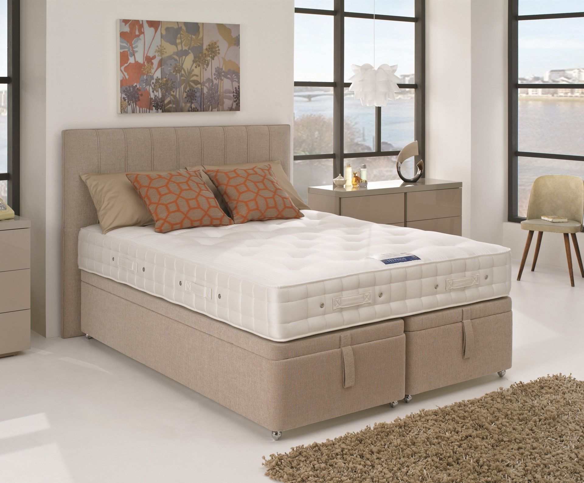 Hypnos New Orthocare 8 Divan Beds Living Homes