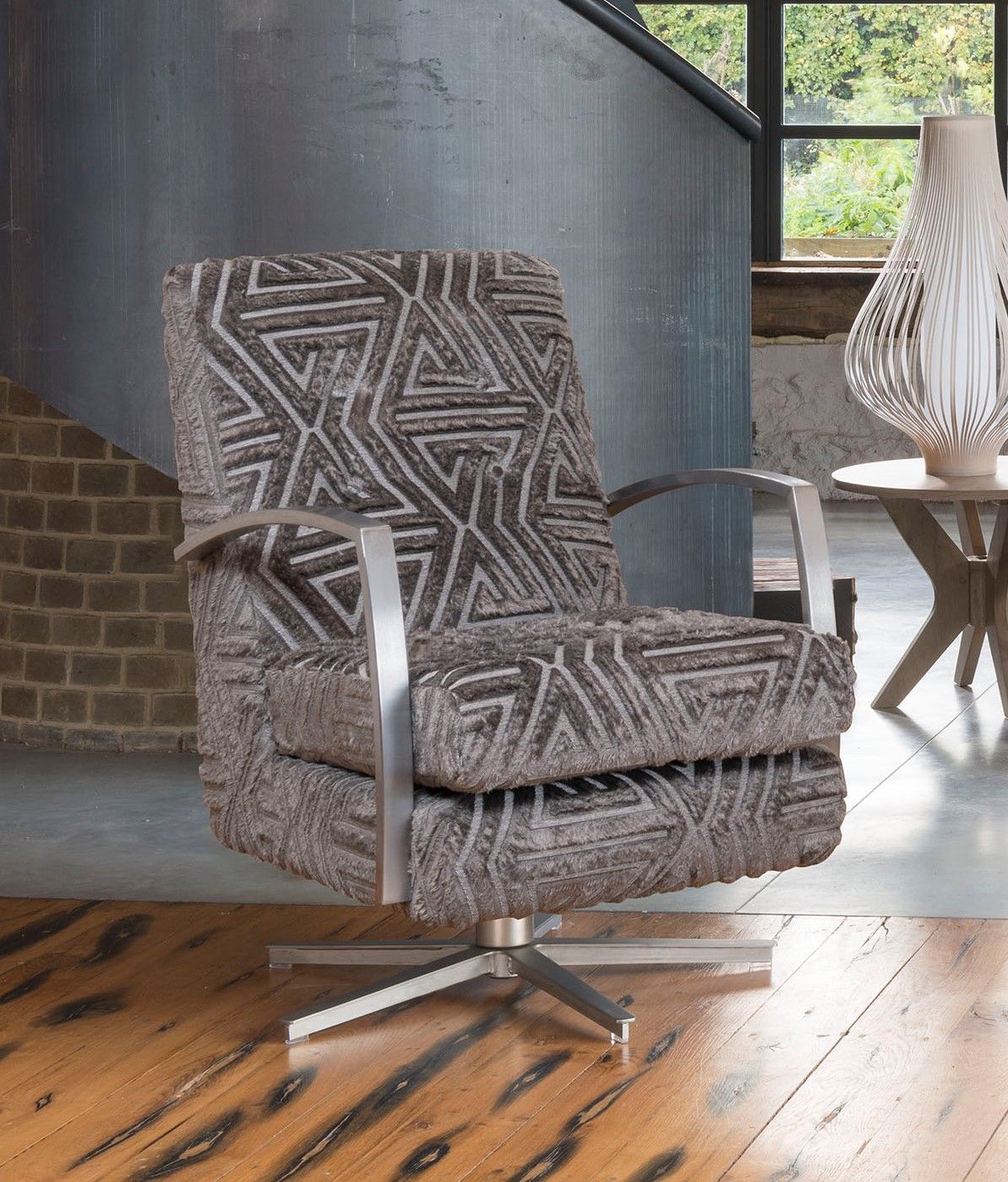 Alstons Stockholm Swivel Chair - Swivel Chairs - Living Homes