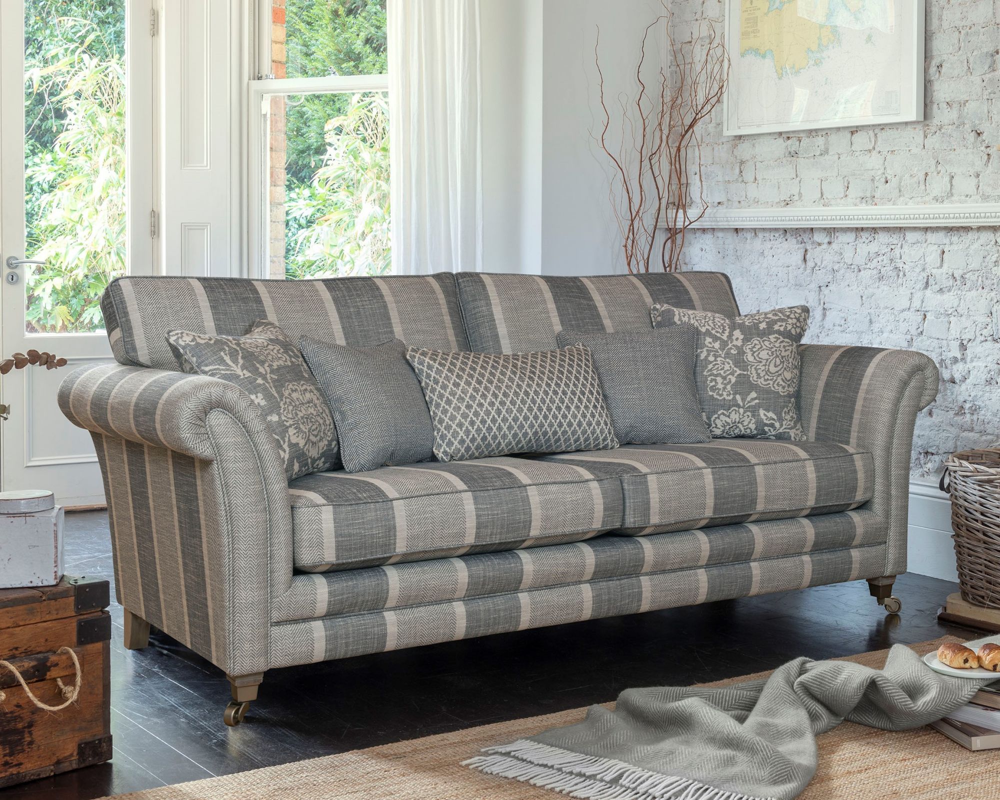 Alstons Lowry Grand Sofa Large Sofas Living Homes