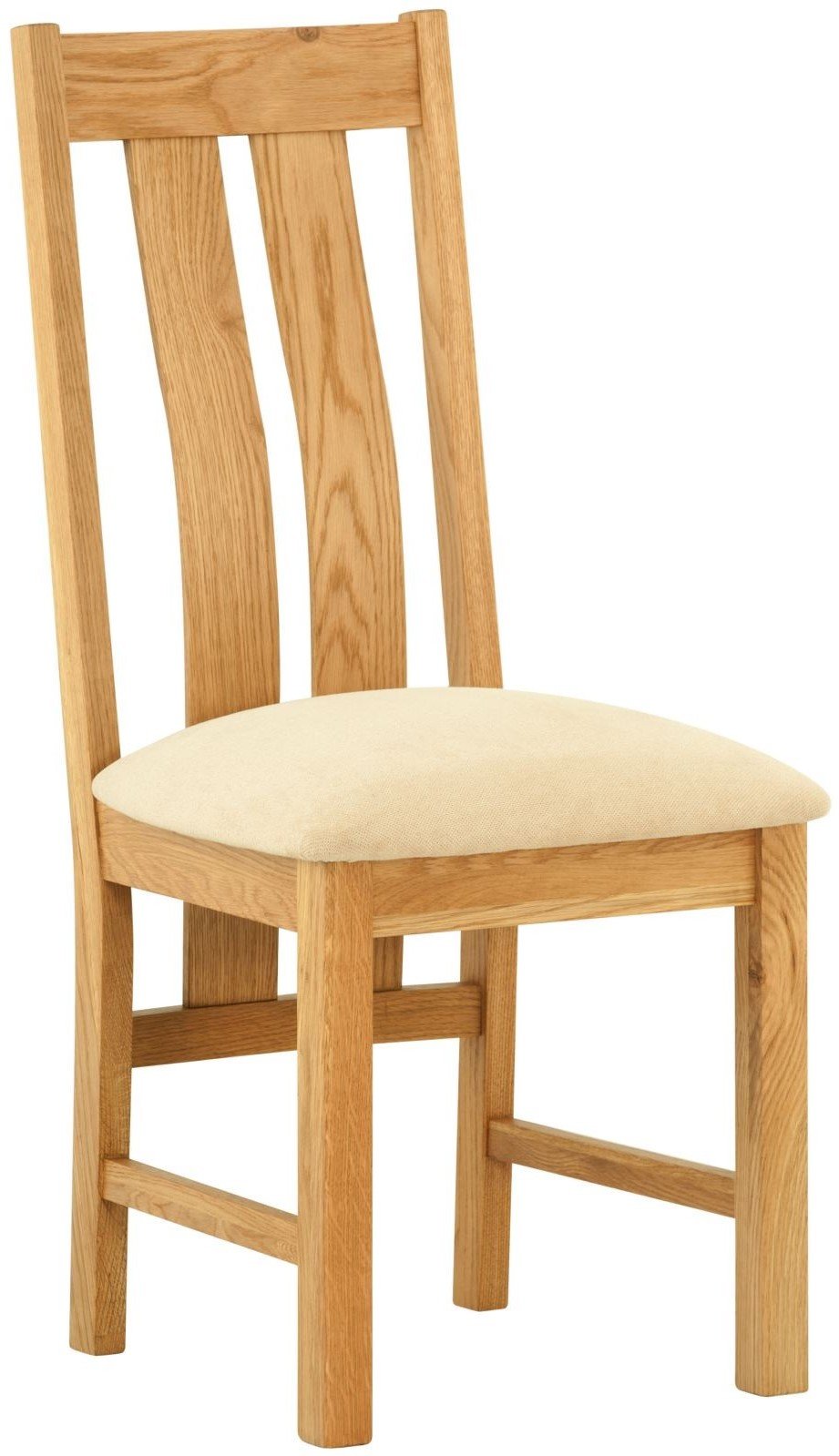 Living Homes Collection Portbury Wooden Dining Chair Pair Dining