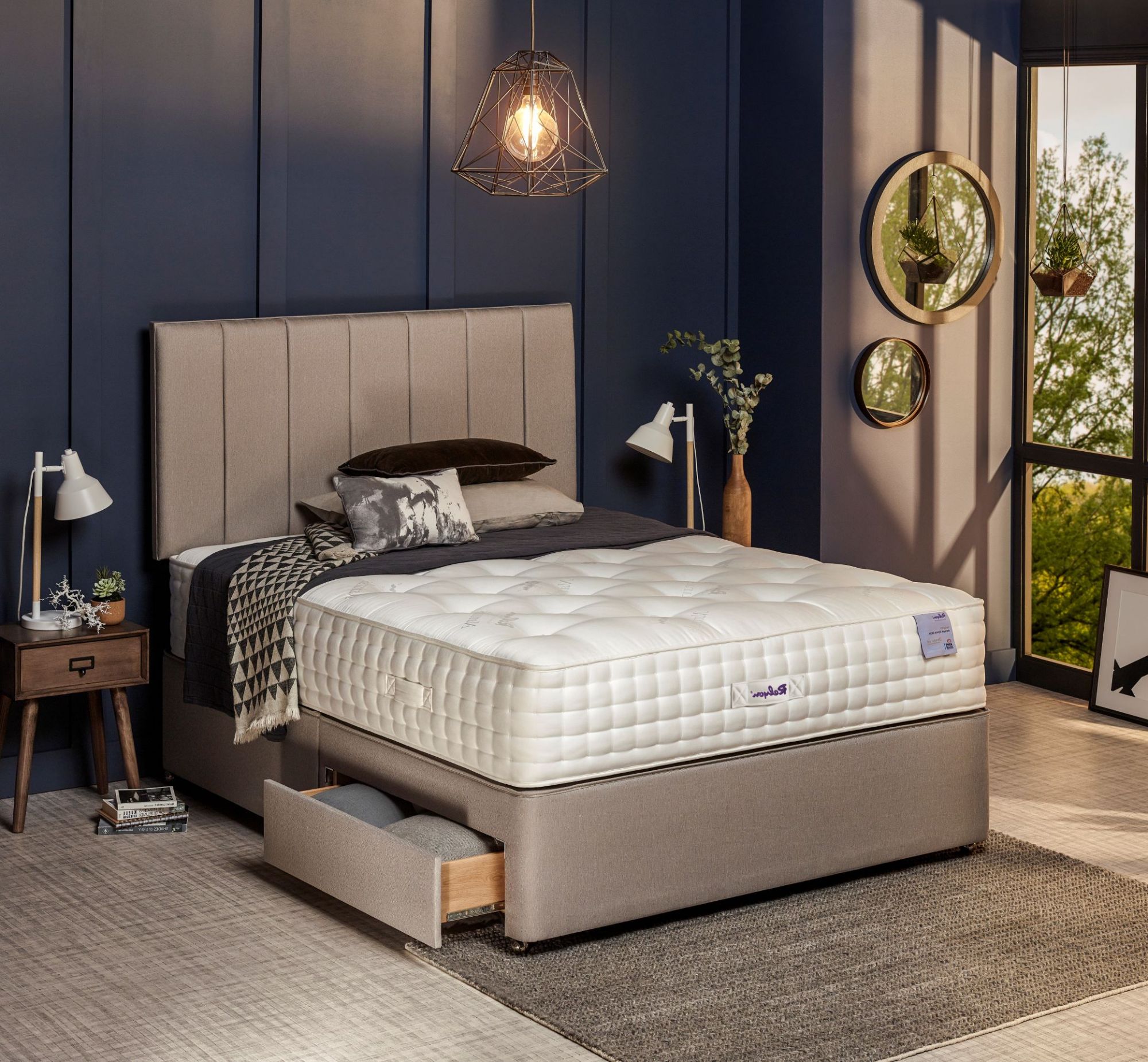 Relyon Keswick Natural Alpaca 2600 Divan Beds Living Homes