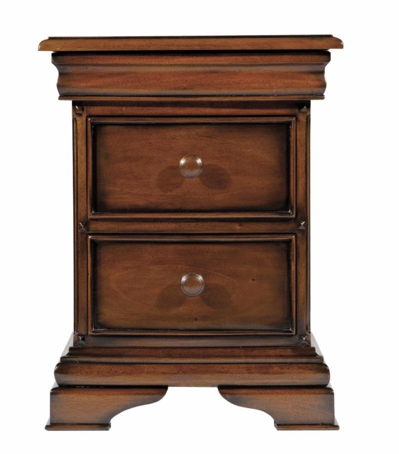 Baker Northfield 3 Drawer Bedside Bedside Tables Living Homes