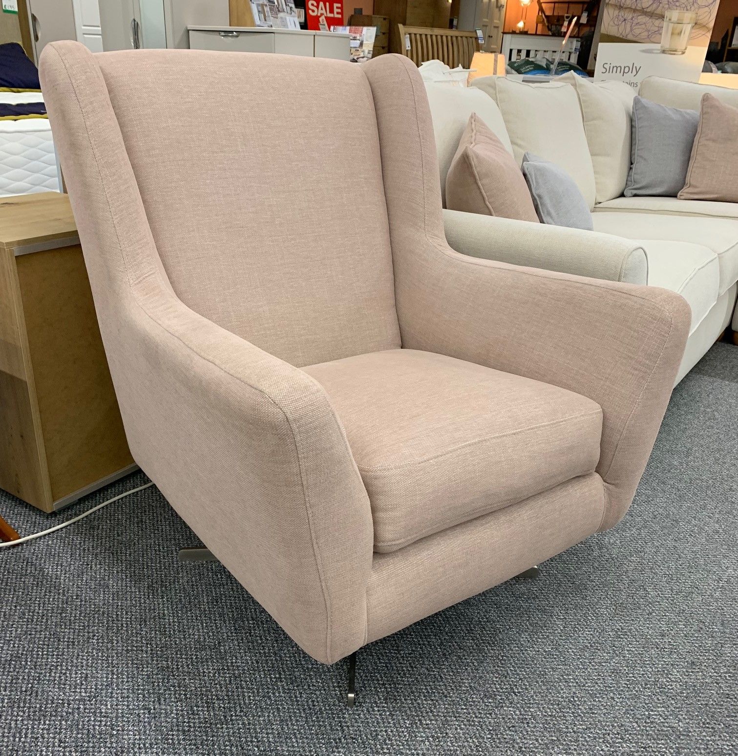 Clearance - Ashwood Olsson Swivel Chair - Chairs, Recliners ...