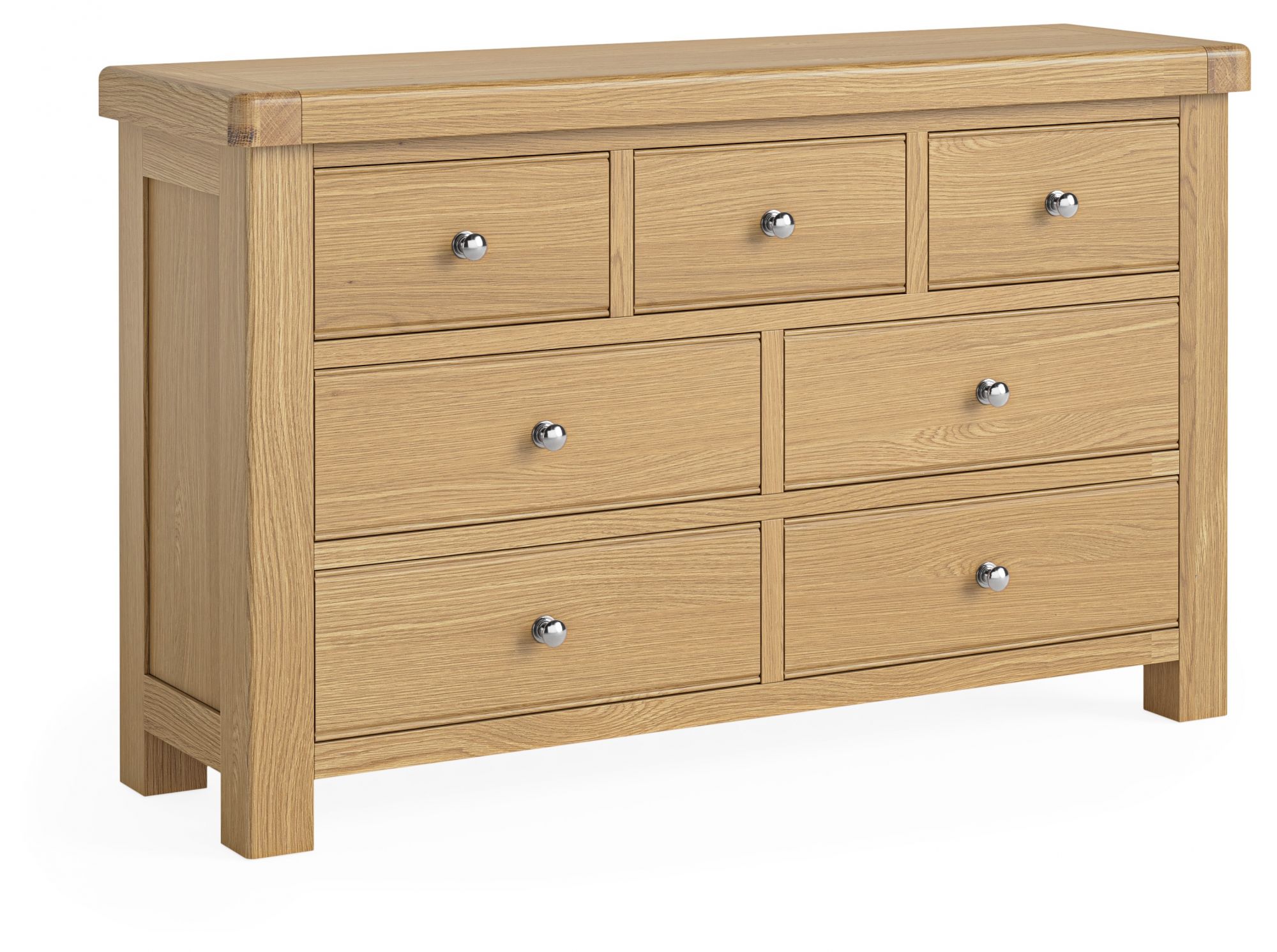 Living Homes Collection Edinburgh 3 over 4 Chest Chest of Drawers
