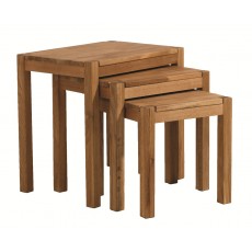 Regis Oak Nest of Tables