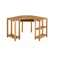 Regis Oak Corner Desk