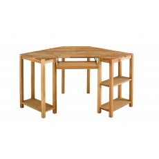 Regis Oak Corner Desk