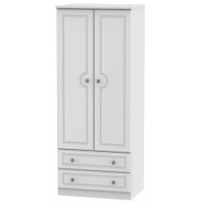 Welcome Bude 2ft 6in 2 Drawer Wardrobe