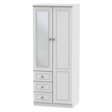 Welcome Bude 2ft 6in Combi Wardrobe