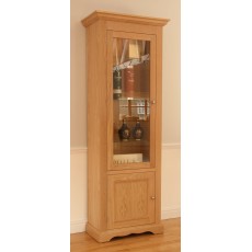 Andrena Pelham Narrow Glazed Bookcase