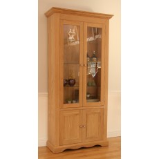 Andrena Pelham Wide Glazed Bookcase