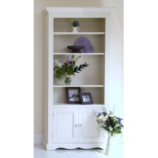 Andrena Barley Wide Open Bookcase with Door