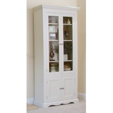 Andrena Barley Wide Glazed Bookcase