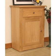 Andrena Elements Medium 1 Door Hall Cupboard with Drawer