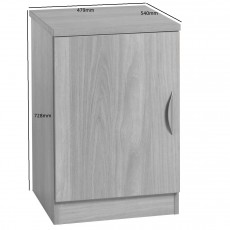 Desk Height Cupboard 480mm Wide