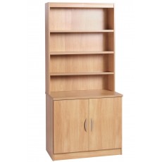 Desk Height Cupboard 850mm Wide with OSF Hutch