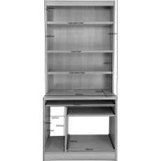 Computer Work Station with OSF Hutch