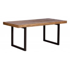 Baker Nickel 180cm Fixed-Top Dining Table