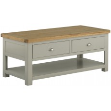 Portbury Coffee Table with Drawers