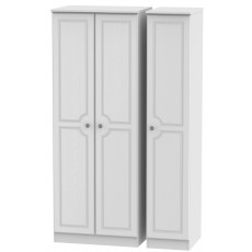 Welcome Bude Tall Triple Plain Wardrobe